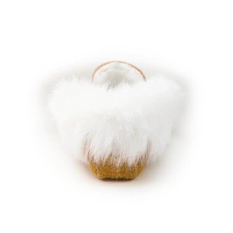 Aoskway (Orignal) en fourrure lapin - Mocassin en cuir femme – Image 9